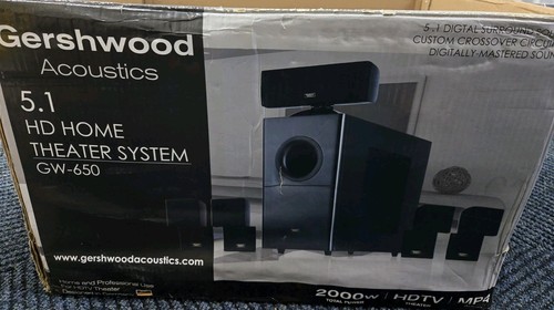 Sistema home theater - theater, gershwood