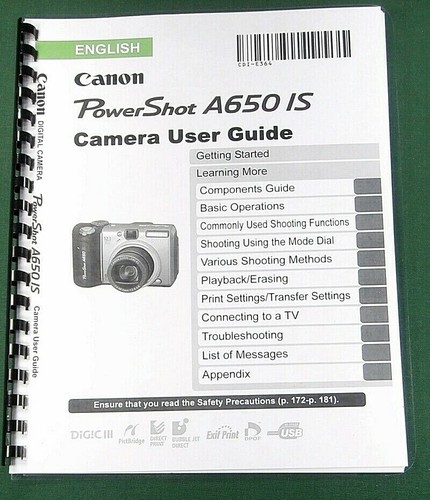 Canon powershot a650 - canon, is